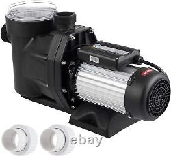 Pool Pump 2.5HP Swimming Pool Pump In/Above Ground Motor Strainer Filter Basket