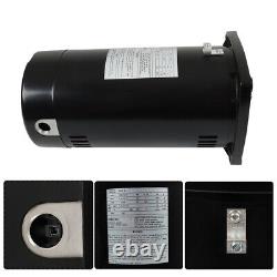 Pool Pump Motor Fit 115/230V 48Y Square Flange Pool Pump Motor 1HP USQ1102