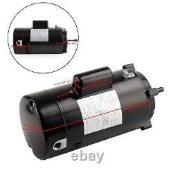 Pool Pump Motor SP2615X20 UST1202 For Hayward Super Pump 2 HP With GO-KIT-3 US NEW