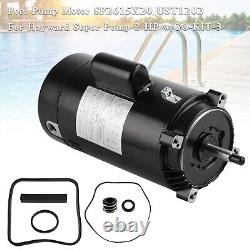 Pool Pump Motor SP2615X20 UST1202 For Hayward Super Pump 2 HP With GO-KIT-3 US NEW