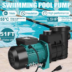 Pool Pump Swimming Pool Pump In/Above Ground withMotor Strainer Filter Basket