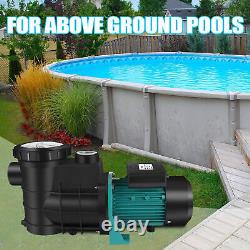 Pool Pump Swimming Pool Pump In/Above Ground withMotor Strainer Filter Basket