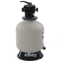 Pool Water Pump Sand Filter with Valve Fit 1/2HP 3/4HP for 16 Above Inground Pool