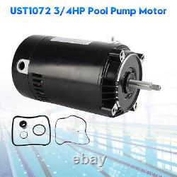 Round Flange Pool Pump Motor 3/4HP 115/230V UST1072 For Swimming Pool Pump Motor