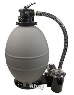 Rx Clear Patriot 24 Above Ground Swimming Pool Sand Filter system with with Pump