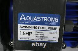 SEE NOTES Aquastrong PSP150 1.5 HP Above In Ground Single Speed Pool Pump Flow
