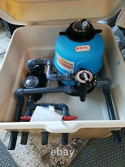 Shed Inground for Pool With Filter 19 11/16in And Pump Of 1 Hp. Pools