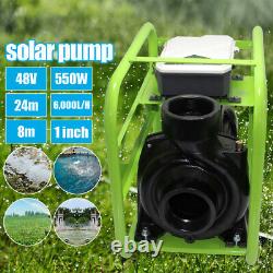 Solar Pool Pump 48V DC 550W In-ground/Above-Ground Pools WithMPPT Controller US