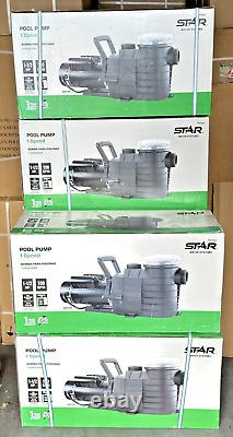 Star Water Systems 025191 Single Speed 1.5HP Pool Pump 100GPM 115V/230V 40% OFF
