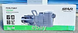 Star Water Systems 025191 Single Speed 1.5HP Pool Pump 100GPM 115V/230V 40% OFF