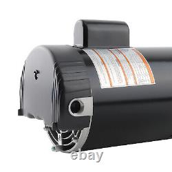 Steel Single Speed Square Flange Pool Pump Motor For B2853 B2853V1 230/115V