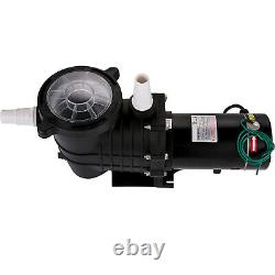 Swimming Pool Pump 1HP Pool Pump 110/220V 5544GPH In/Above Ground Strainer