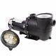 Swimming Pool Pump In-Ground 1.5 Hp with Strainer Durable Filter System NEW