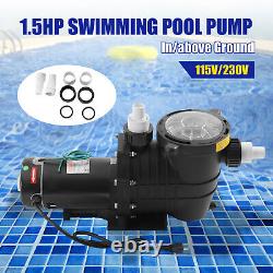 Swimming Pool Pump Motor Strainer In/Above Ground Hi-Flo With Cord 1.5HP