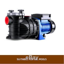 Swimming Pool pump Motor in ground above ground 1200W Salt Chlorine Filter au