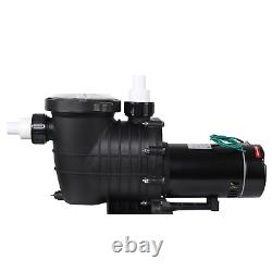 TECSPACE All New 2.0 HP 115V-230V 1500W In/Above Ground Swimming Pool Pump