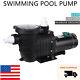 TECSPACE Commercial 2.0 HP 115V-230V 1500W In/Above Ground Swimming Pool Pump
