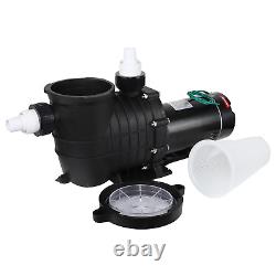 TECSPACE Commercial 2.0 HP 115V-230V 1500W In/Above Ground Swimming Pool Pump