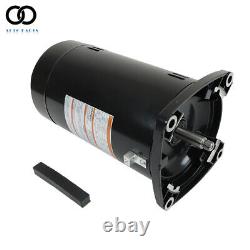 USQ1072 Swimming Pool Booster Pump Motor 3/4 HP 3450 RPM 48Y Frame 115/230V