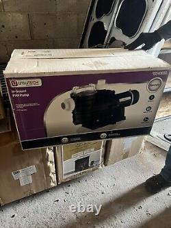 UTILITECH In-Ground Pool Pump 115 and 230-Volt ThermoplasticPool Pump