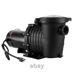 VEVOR Above Ground Swimming Pool Pump Single Speed 2 HP 110 GPM 110V / 240V