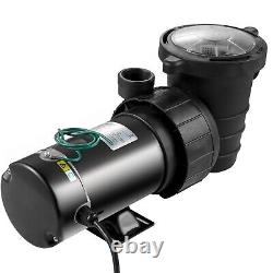 VEVOR Pool Pump, 1.5 HP 1100W In/Ground Swimming Pool Pump with4980 GPH Max Flow