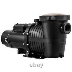 VEVOR Swimming Pool Pump 1-1.5HP 2-Speed withStrainer Filter Pump In/Above Ground