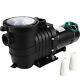 VEVOR Swimming Pool Pump 1HP Pool Pump 110/220V In/Above Ground Strainer 5544GPH