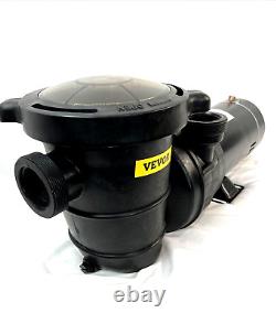 VEVOR Swimming Pool Pump In/Above Ground Pool Pump 1.5HP/ 2 HP with Strainer New