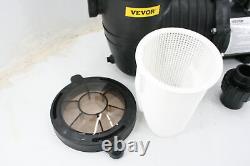 VEVOR VVPS215BUS Swimming Pool Pump 1.5 HP 230 V 1100 W Double In Above Ground