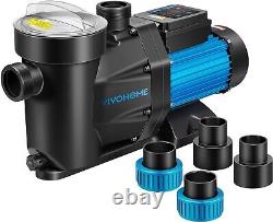 VIVOHOME 2.5 HP Powerful Self Priming 8880 GPH Swimming Pool Pump? VH1395