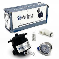 Vacless SVRS10ADJ Adjustable Auto-Reset Center Threaded Vacuum Release
