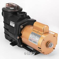 Vevor 1 HP Swimming Pool Pump SP2607X10 In Ground 110V 2 Inch Heavy-duty