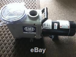 Waterway SMF-110 1HP 115/230V 1-Speed In Ground Swimming Pool Pump Kit