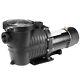 XtremepowerUS 1.0HP Energy Efficient Variable Speed Swimming Pool Pump Strainer