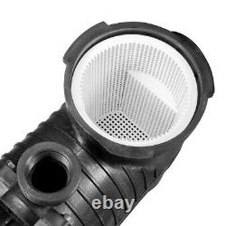 XtremepowerUS 1.0HP Energy Efficient Variable Speed Swimming Pool Pump Strainer