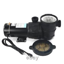 XtremepowerUS 1.5HP Dual Speed Swimming Pool Pump Above Ground Spa 1.5 NPT