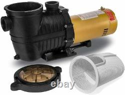 XtremepowerUS 1.5HP In-Ground Swimming Pool Pump Spa 1.5 NPT Inlet 220V 5280