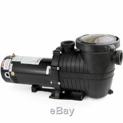 XtremepowerUS 1.5HP Inground Pool Pump 5280GPH 1.5 NPT Inlet/Outlet 115V Dual W
