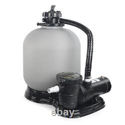 XtremepowerUS 19 Sand Filter Above Ground 18,000 Gallons Pool with 1.5HP Pump