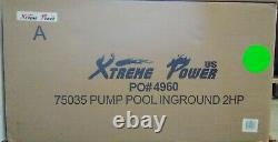 XtremepowerUS 75035 Pump Pool Inground 2HP