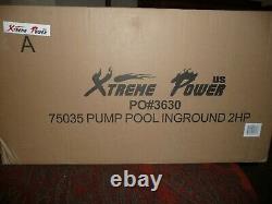 XtremepowerUS 75035 Pump Pool Inground 2HP