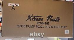 XtremepowerUS 75035 Swimming Pool Inground 2HP Pump 115/230V