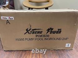 XtremepowerUS 75035 Swimming Pool Inground 2HP Pump 115/230V