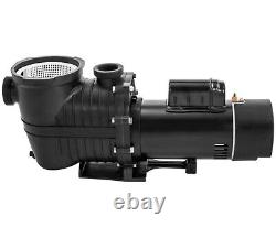 XtremepowerUS Dual Speed Pool Pump High-Flo 2.0 HP In Above Ground 230V 5280 GPH