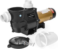 Xtremepowerus 2HP Self Prime In/Above Ground Swimming Pool Pump 2 NPT Fitting E